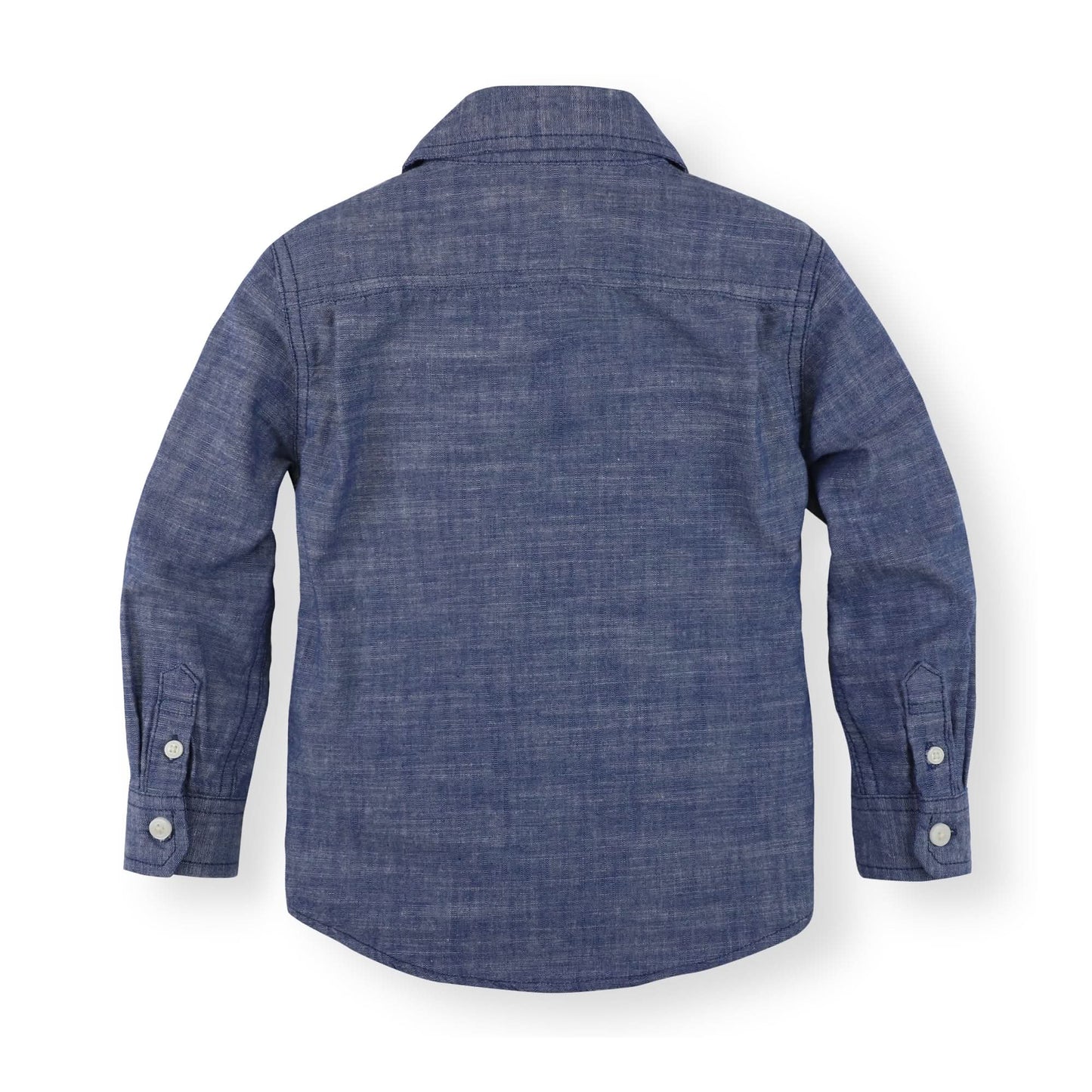 Boys Organic Chambray Button Down Shirt