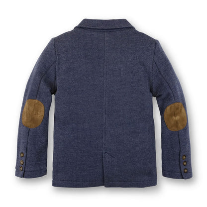Boys Fleece Blazer - Navy