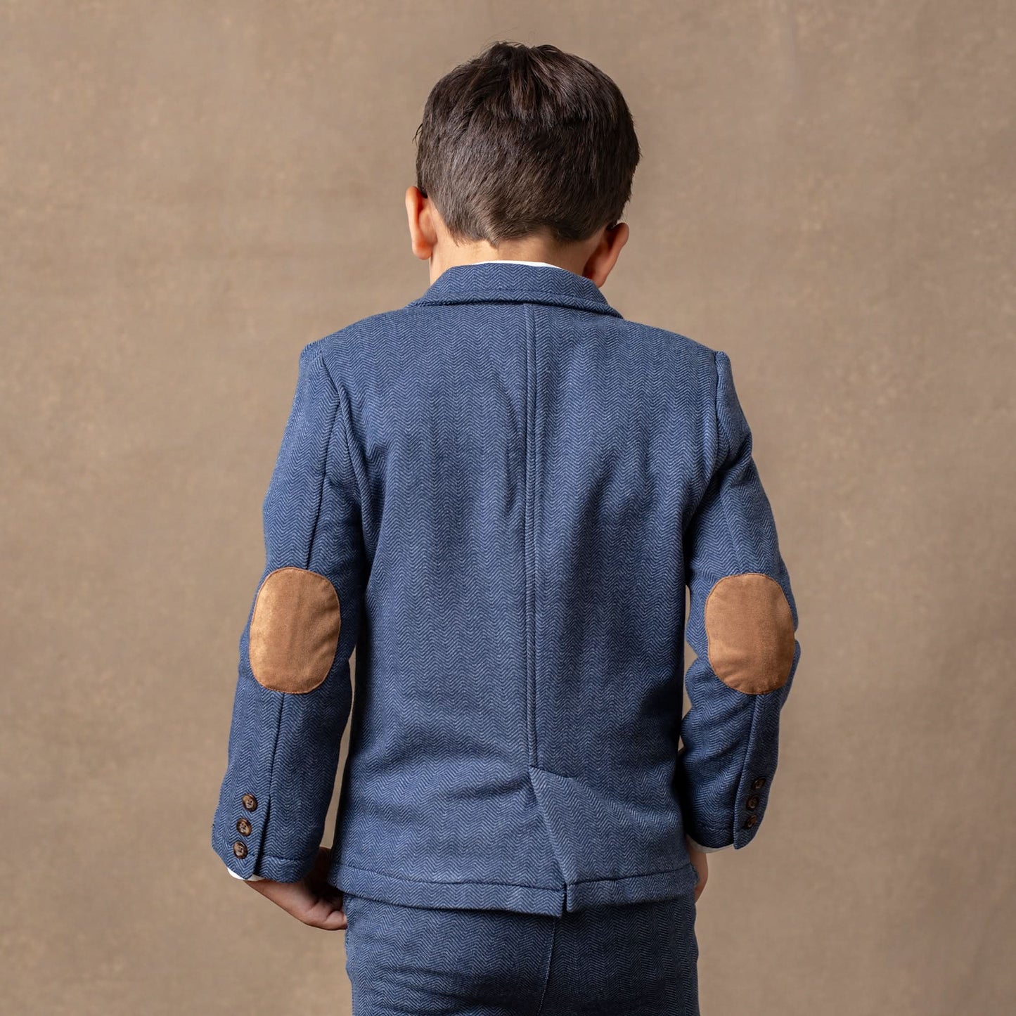 Boys Fleece Blazer - Navy