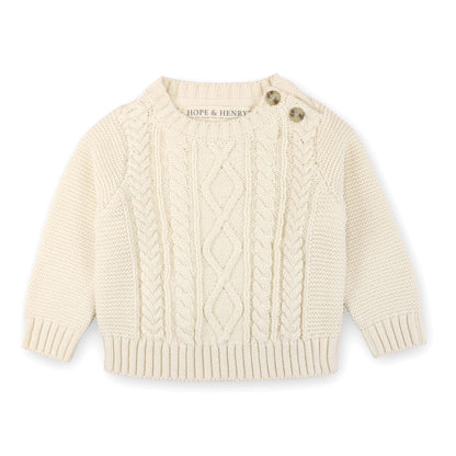 Baby Cable Sweater and Legging Set
