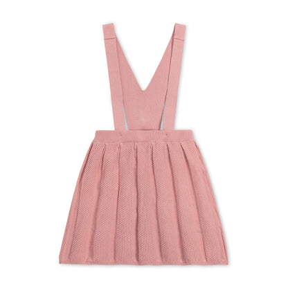 Girls Organic Pleated Sweater Skirtall
