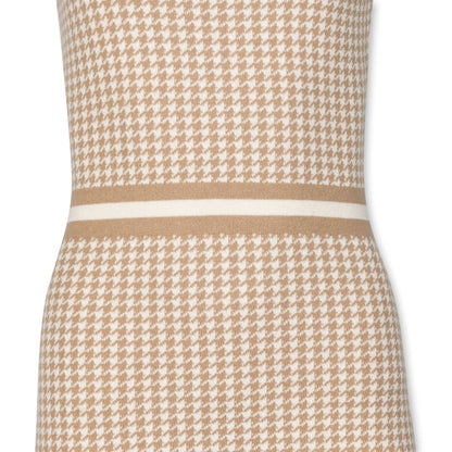 Women's 3/4 Sleeve Fit and Flare Sweater Dress