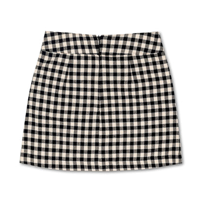 Women's Flannel Mini Skirt