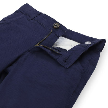 Baby Boy Organic Seersucker Short