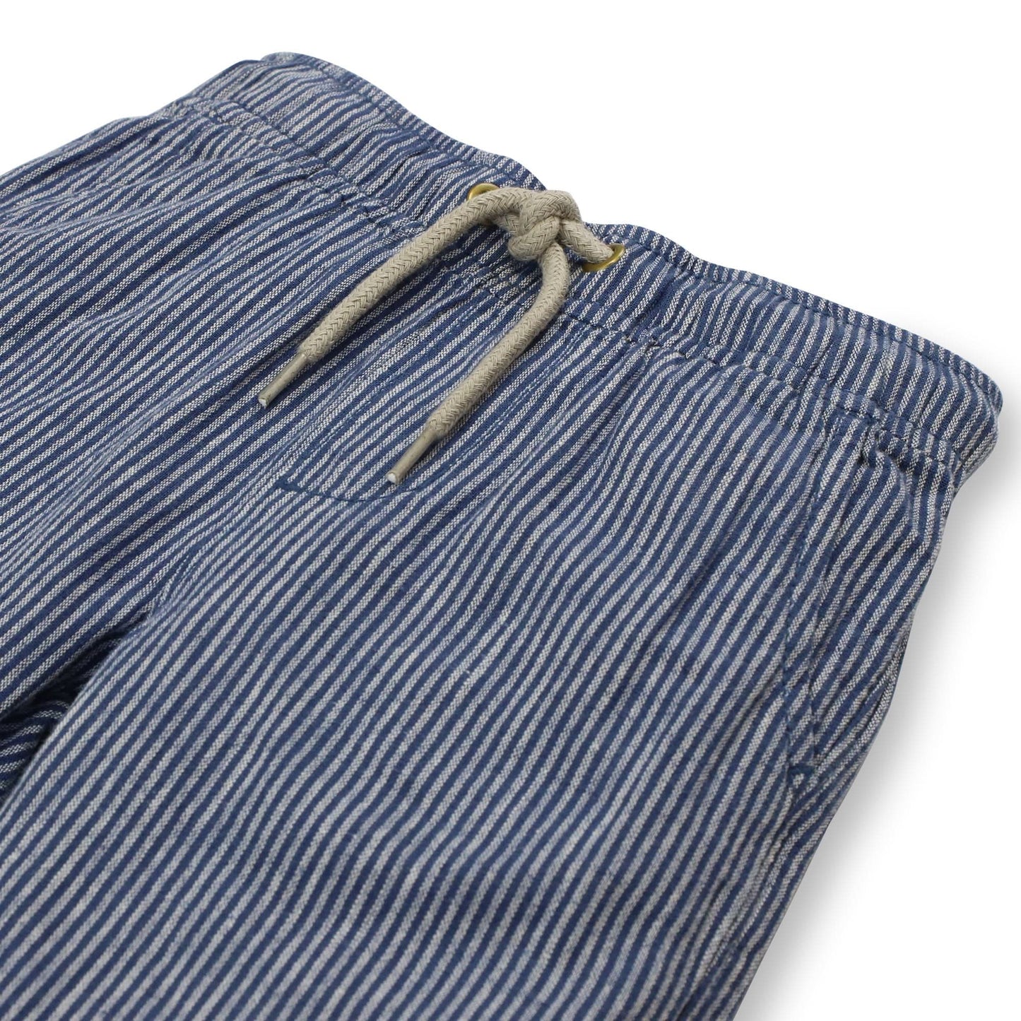 Baby Boy Relaxed Linen Pull-On Short
