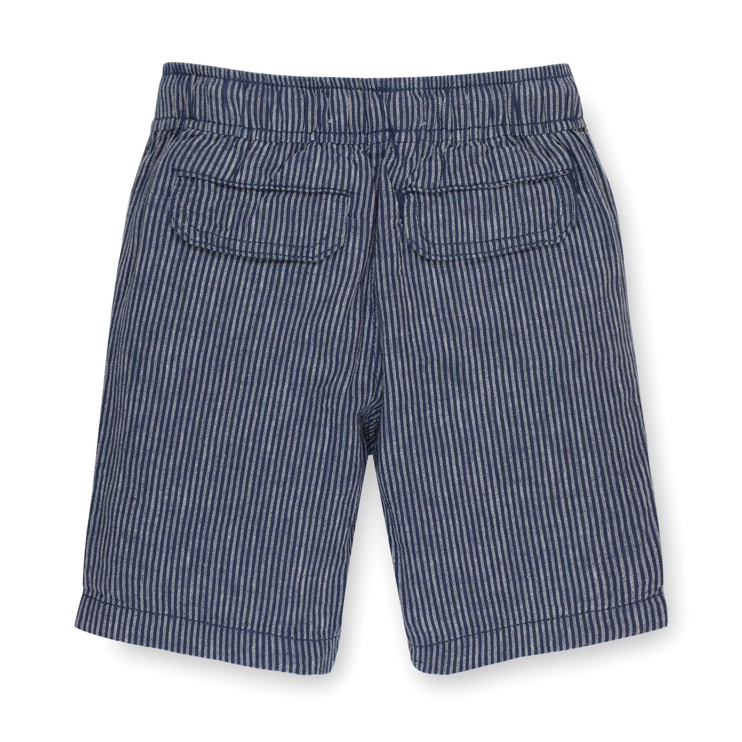 Baby Boy Relaxed Linen Pull-On Short