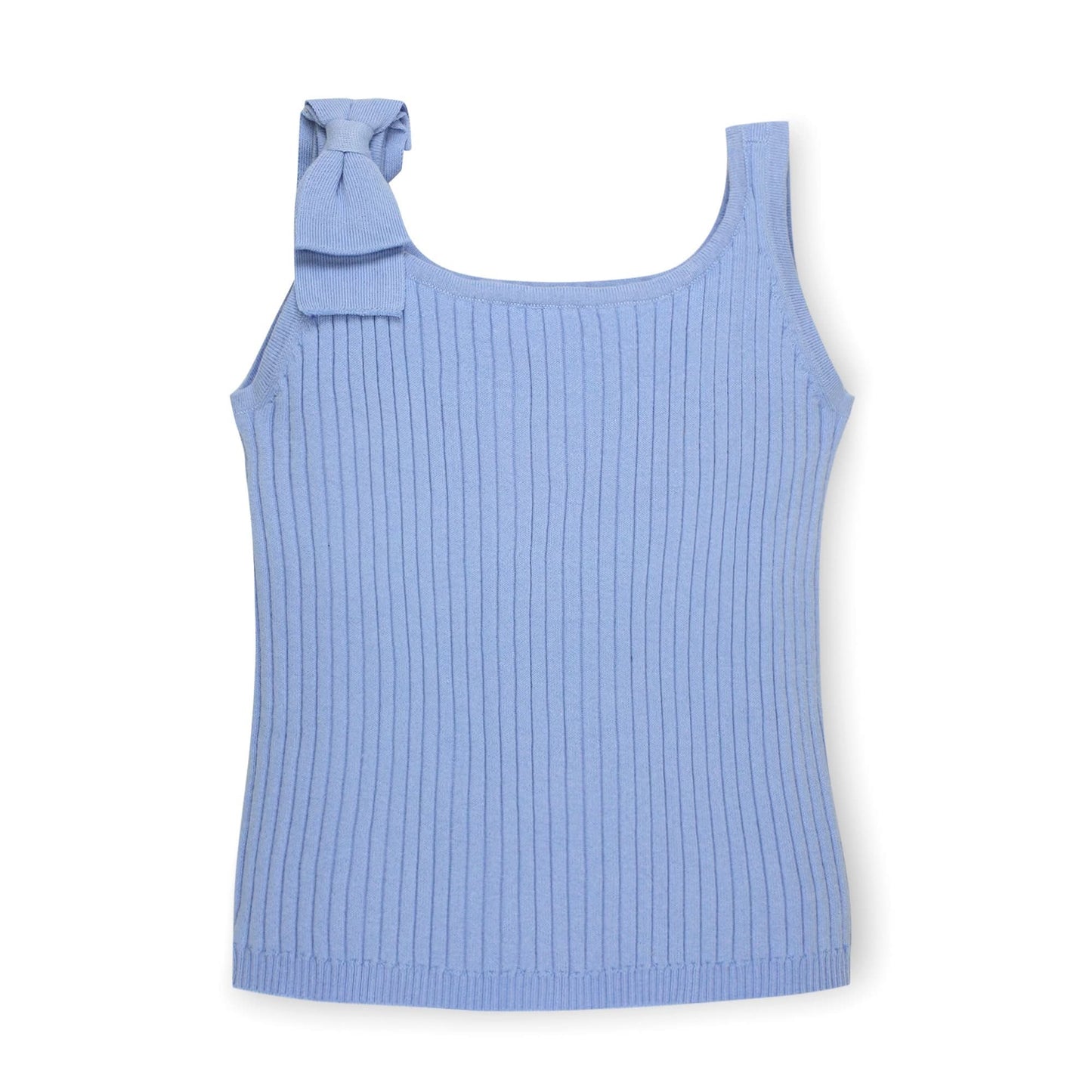 Girls Organic Bow Sweater Tank