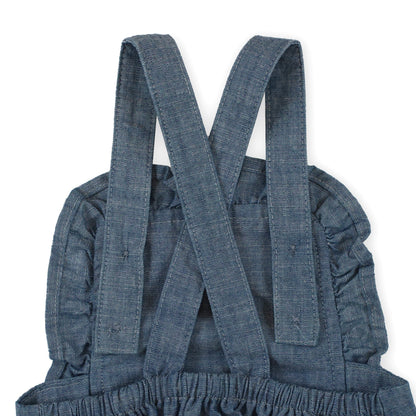 Organic Baby Ruffle Sunsuit