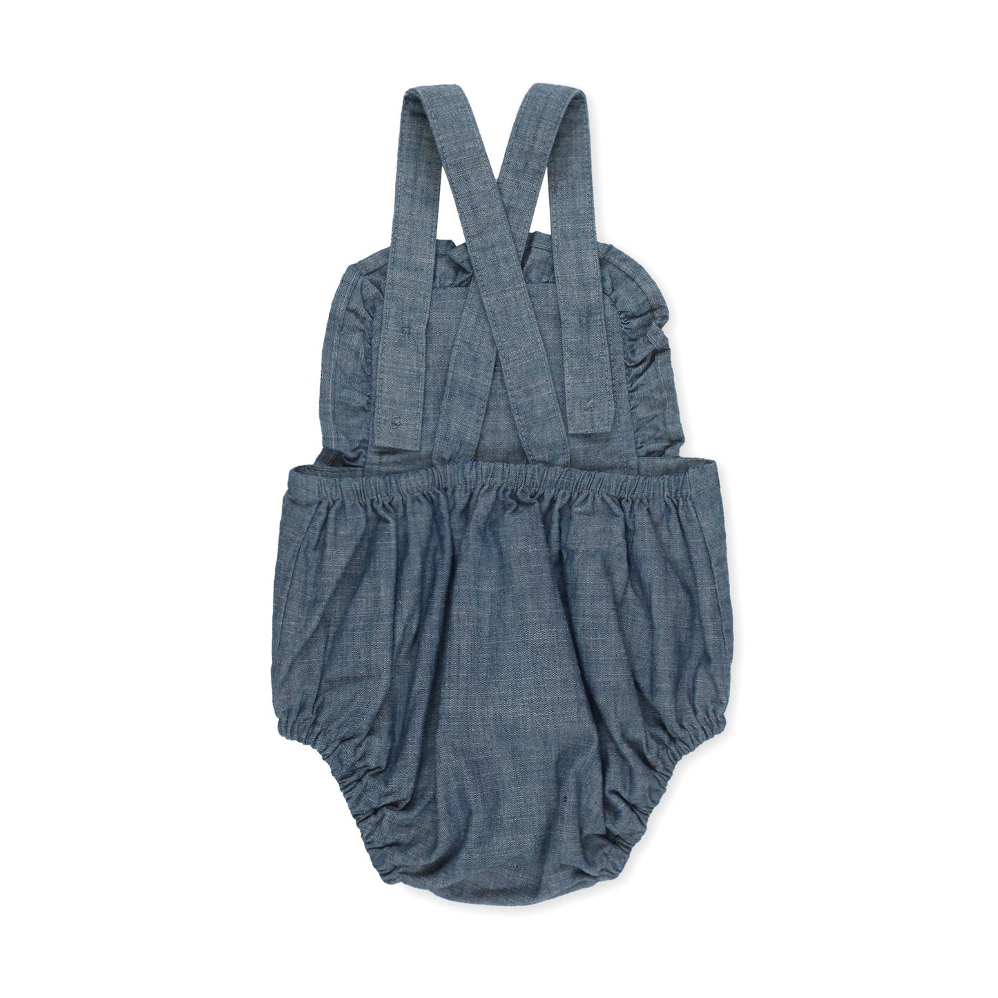 Organic Baby Ruffle Sunsuit