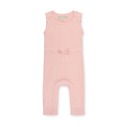Cinched Waist Organic Baby Sweater Romper