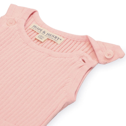 Cinched Waist Organic Baby Sweater Romper