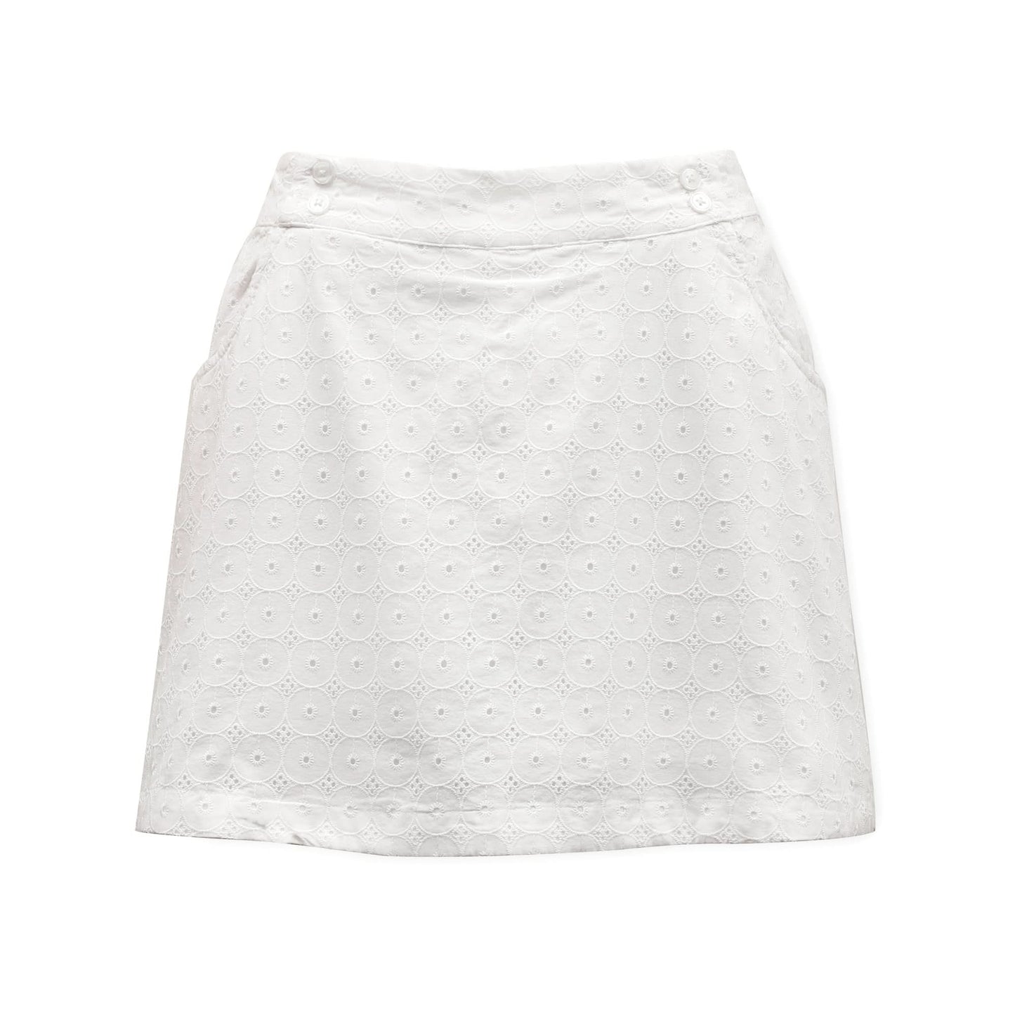 Women's Organic Eyelet Skort