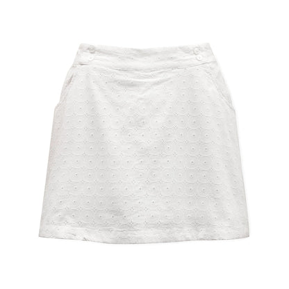 Women's Organic Eyelet Skort