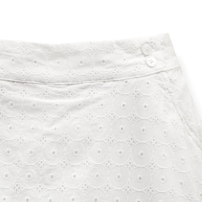 Women's Organic Eyelet Skort