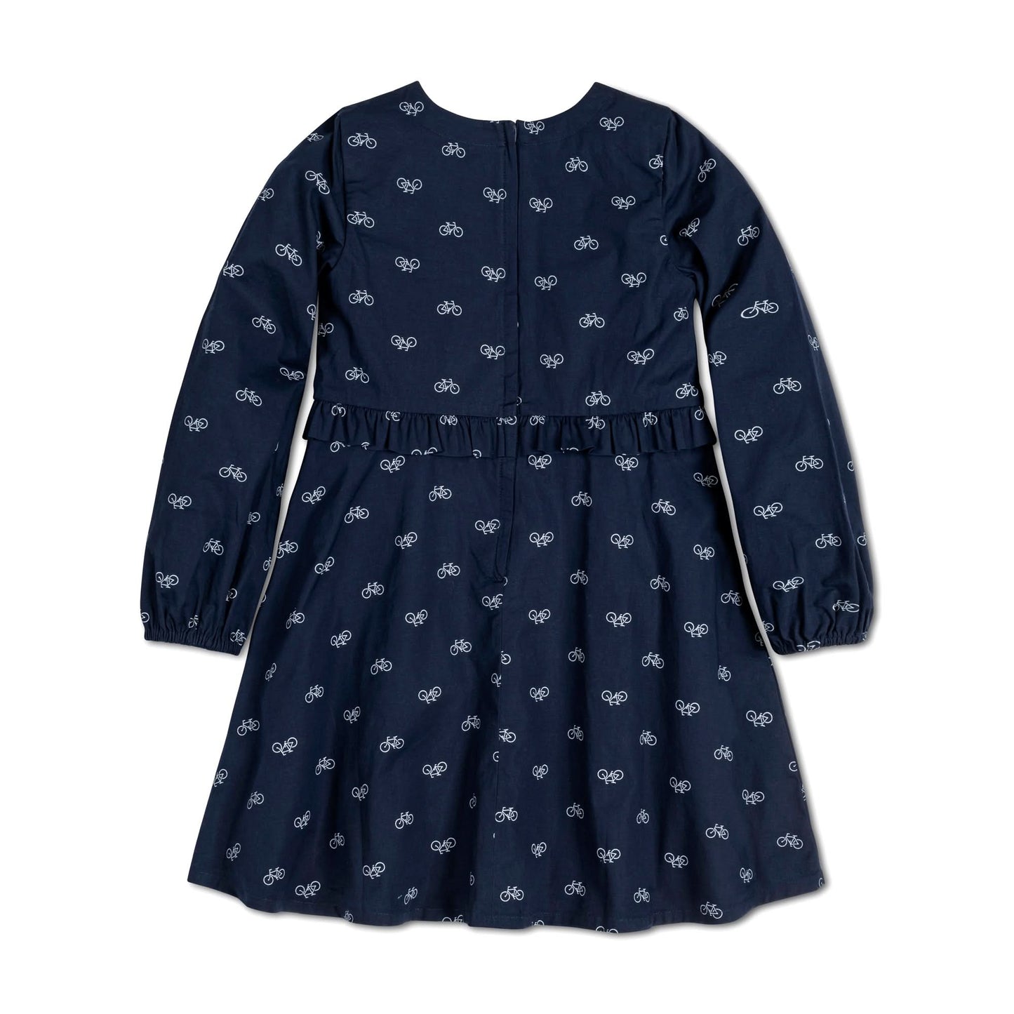 Girls Organic Ruffle Waist Dress - Made with Organic Cotton