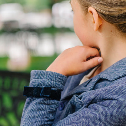 Girls Dressy Fleece Riding Blazer