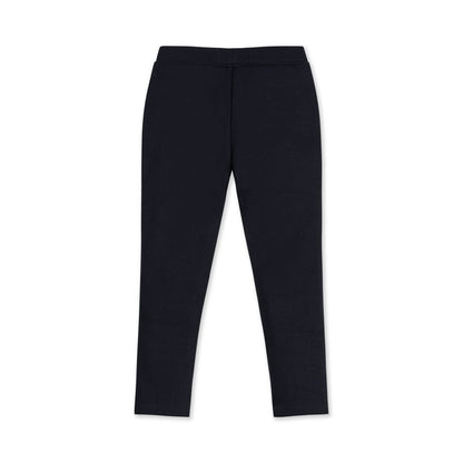 Baby Girl Button Placket Ponte Pant