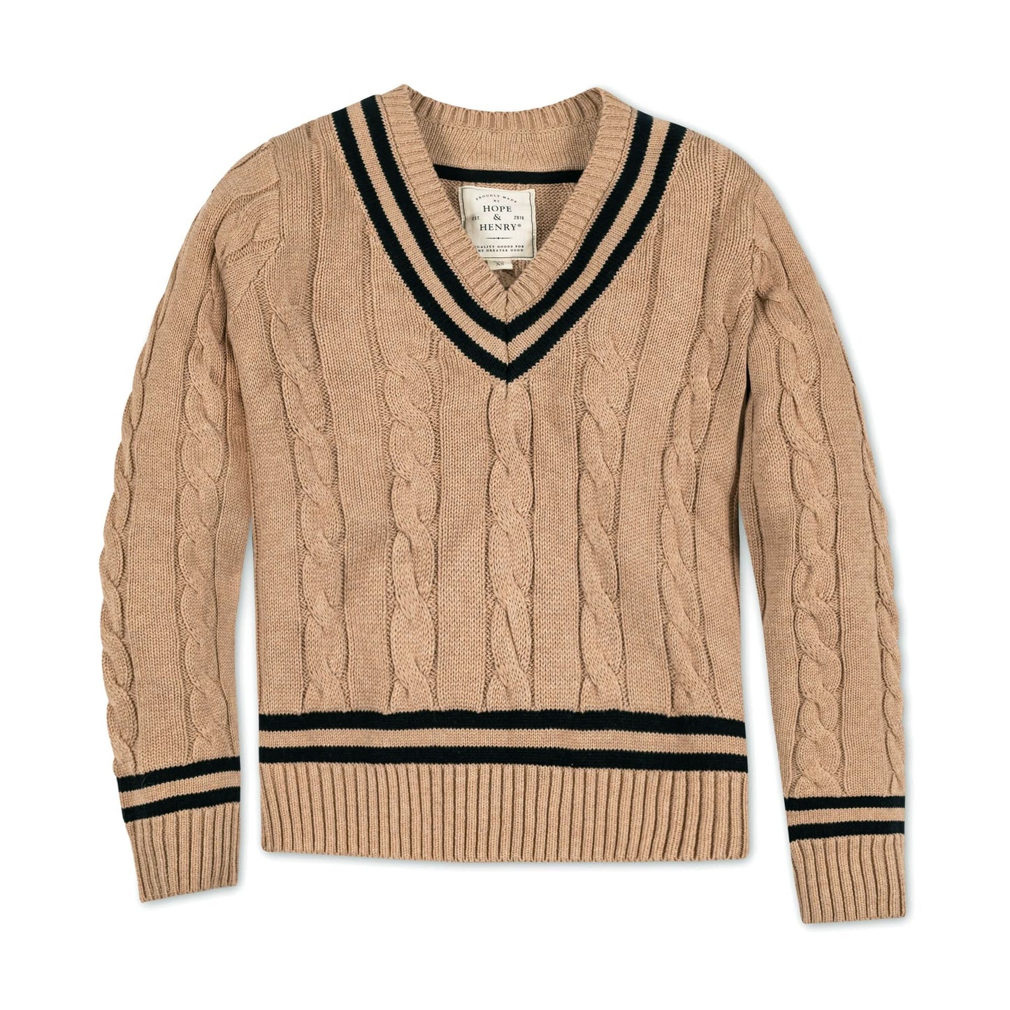 Women's V-Neck Cricket Sweater