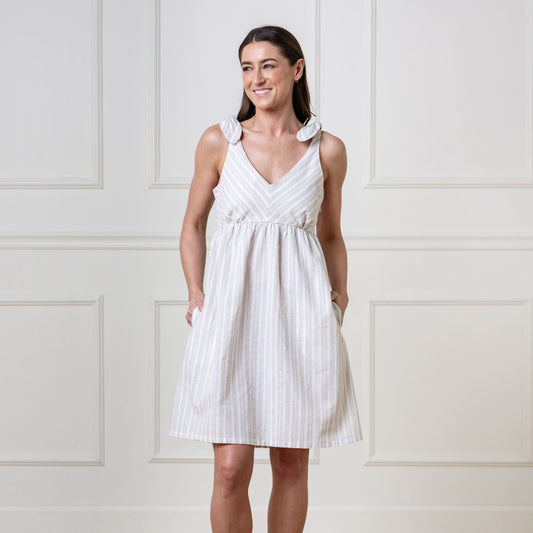 Women's Bow Shoulder Dress