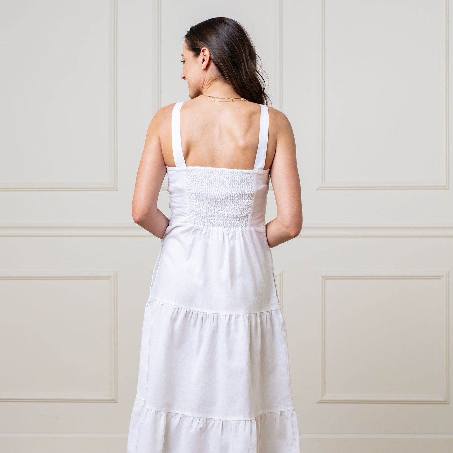 Women's Tiered Wrap Dress