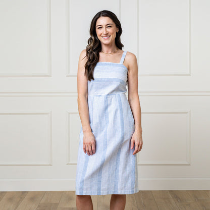 Women's Linen Sheath Dress