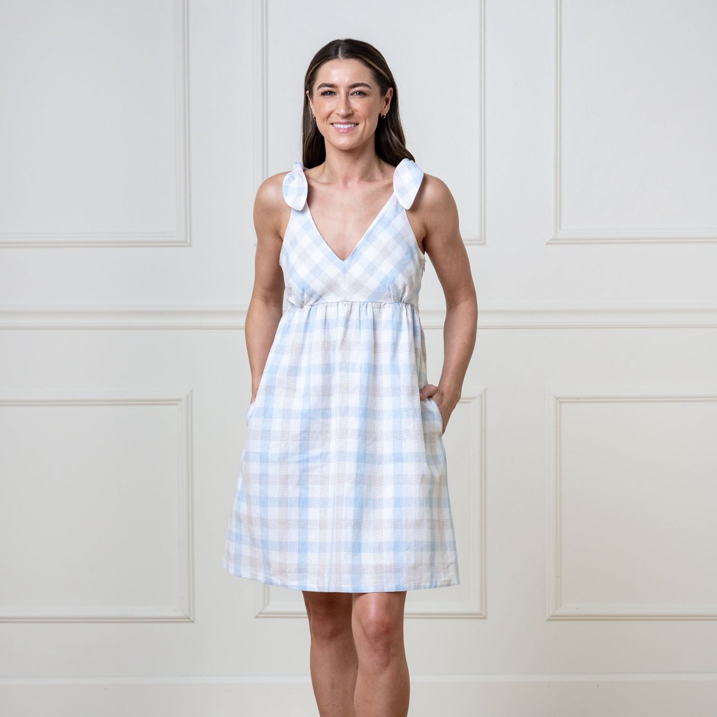 Women's Bow Shoulder Dress