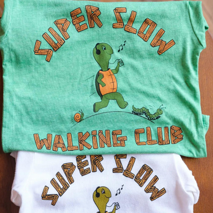 Toddler Graphic Tee Shirt - Super Slow Walking Club
