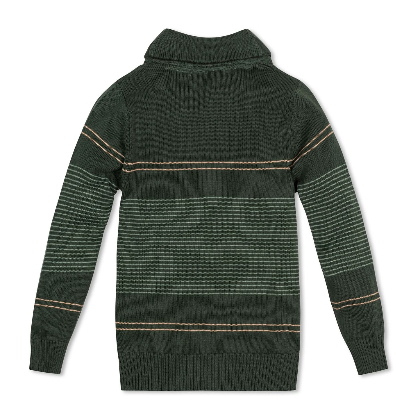 Boys Organic Shawl Collar Sweater