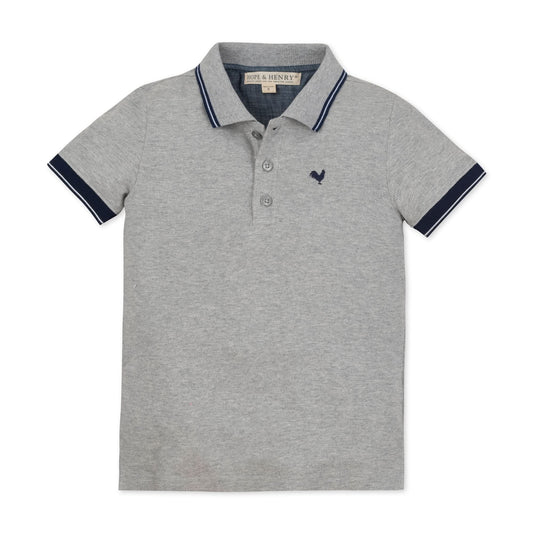 Boys Organic Pique Polo