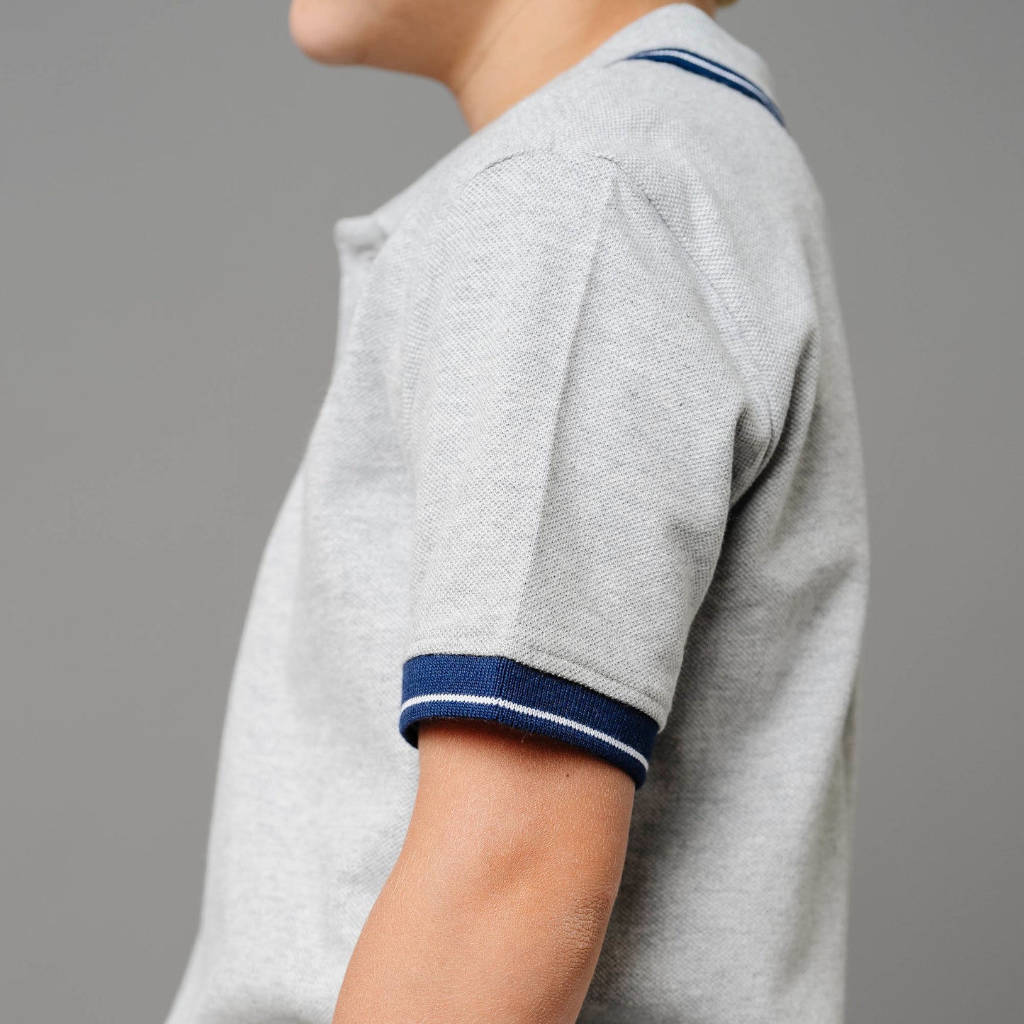 Boys Organic Pique Polo