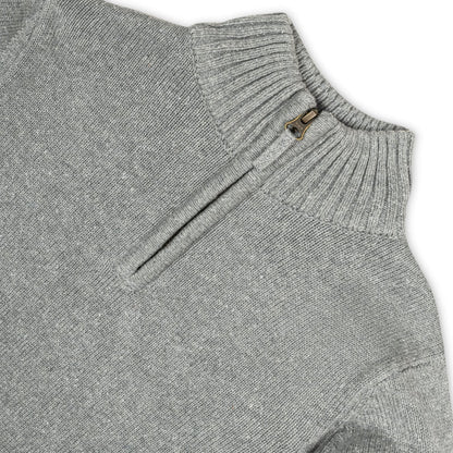 Boys Organic Half Zip Sweater