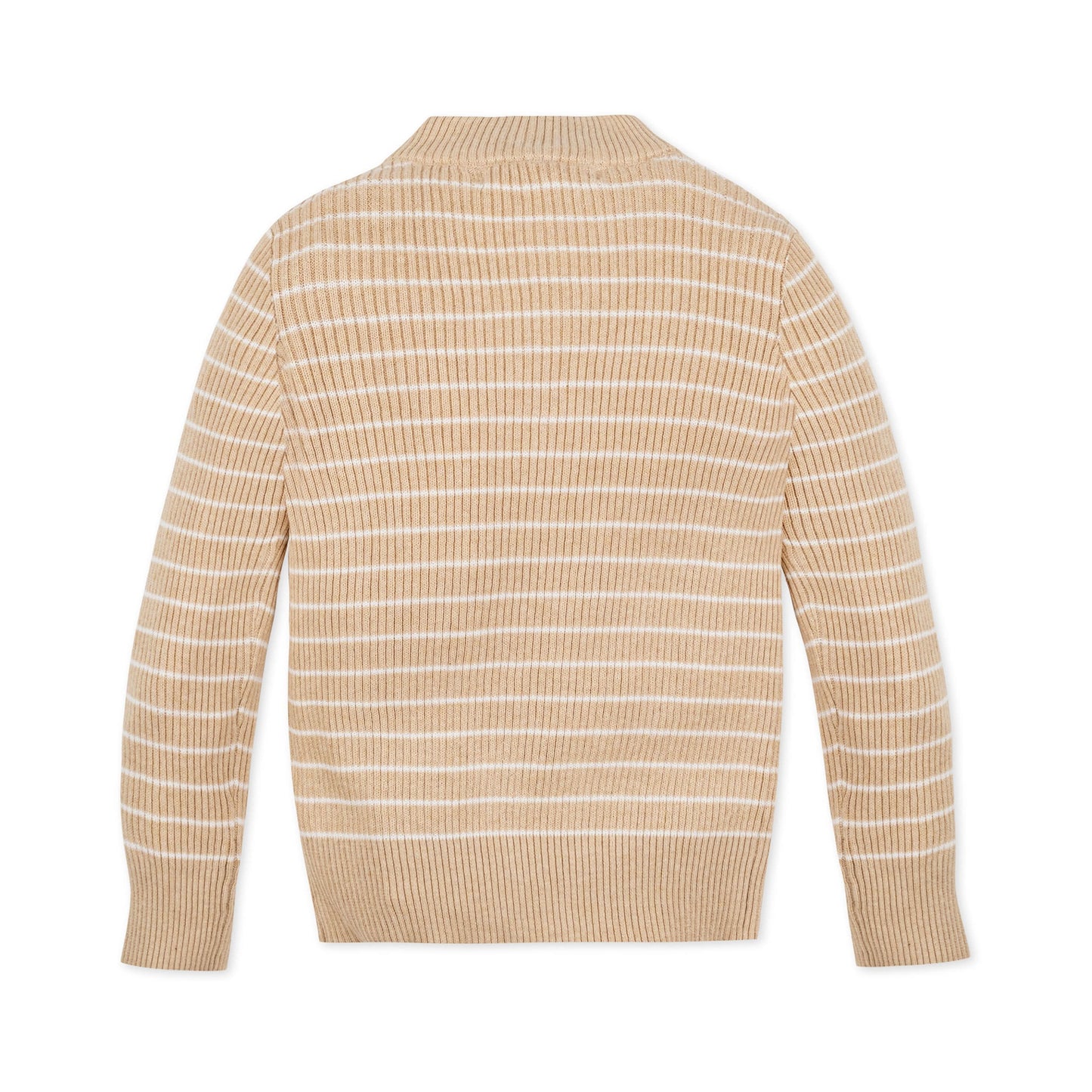Girls Organic Mock Neck Sweater