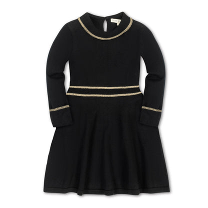 Organic Girls Ruffle Collar Sweater Dress