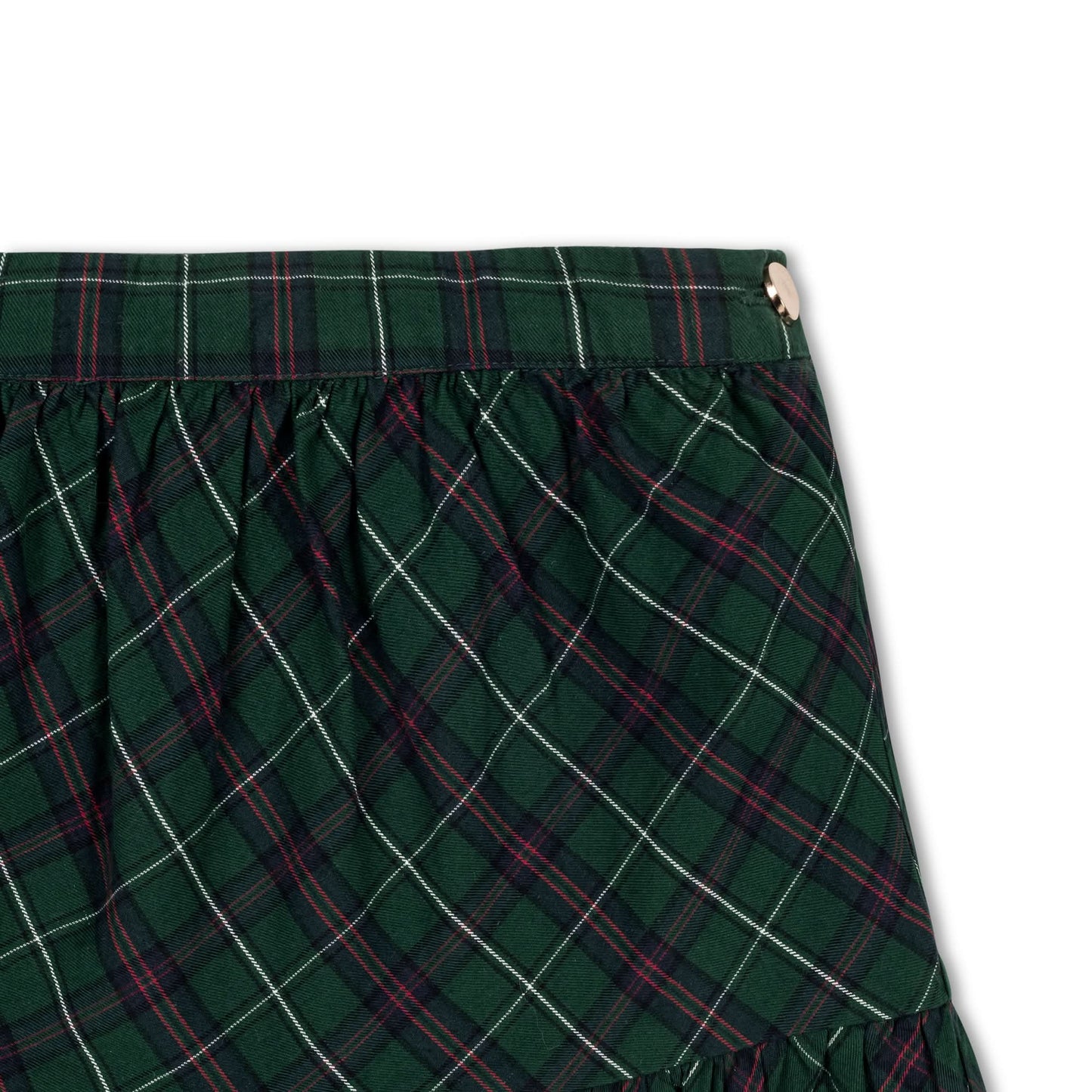 Girls Organic Flounce Party Skirt