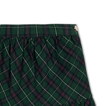 Girls Organic Flounce Party Skirt