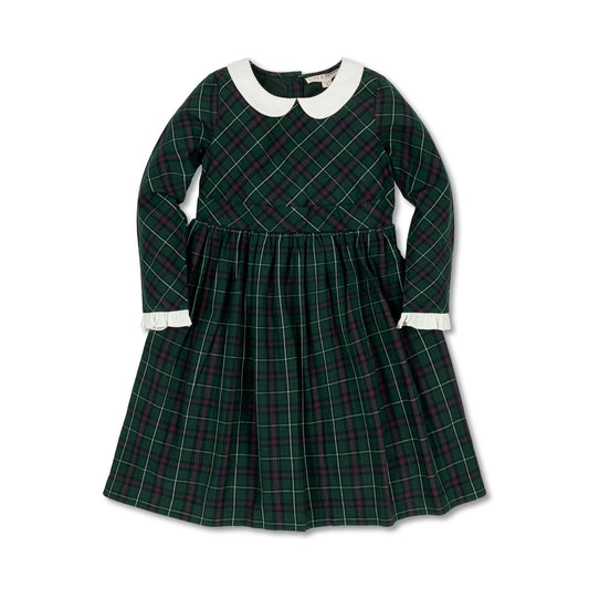 Organic Baby Girl Ruffle Cuff Party Dress