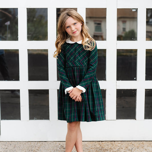 Organic Girls Ruffle Cuff Party Dress