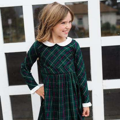 Organic Girls Ruffle Cuff Party Dress