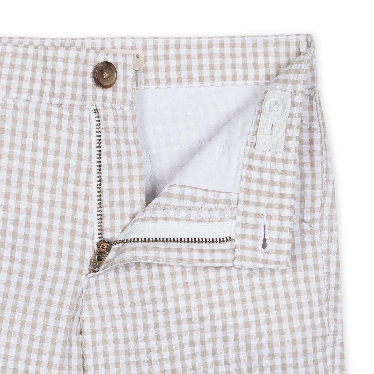 Baby Boy Organic Seersucker Short