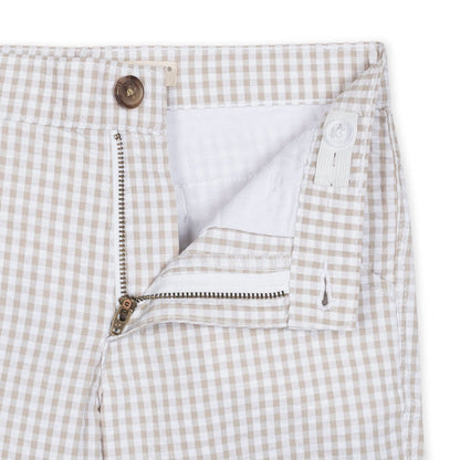 Baby Boy Organic Seersucker Short