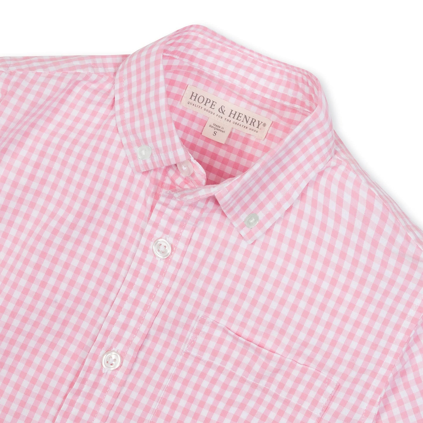 Boys Organic Stretch Poplin Shirt