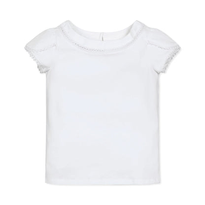 Organic Knit Top with Tulip Sleeves