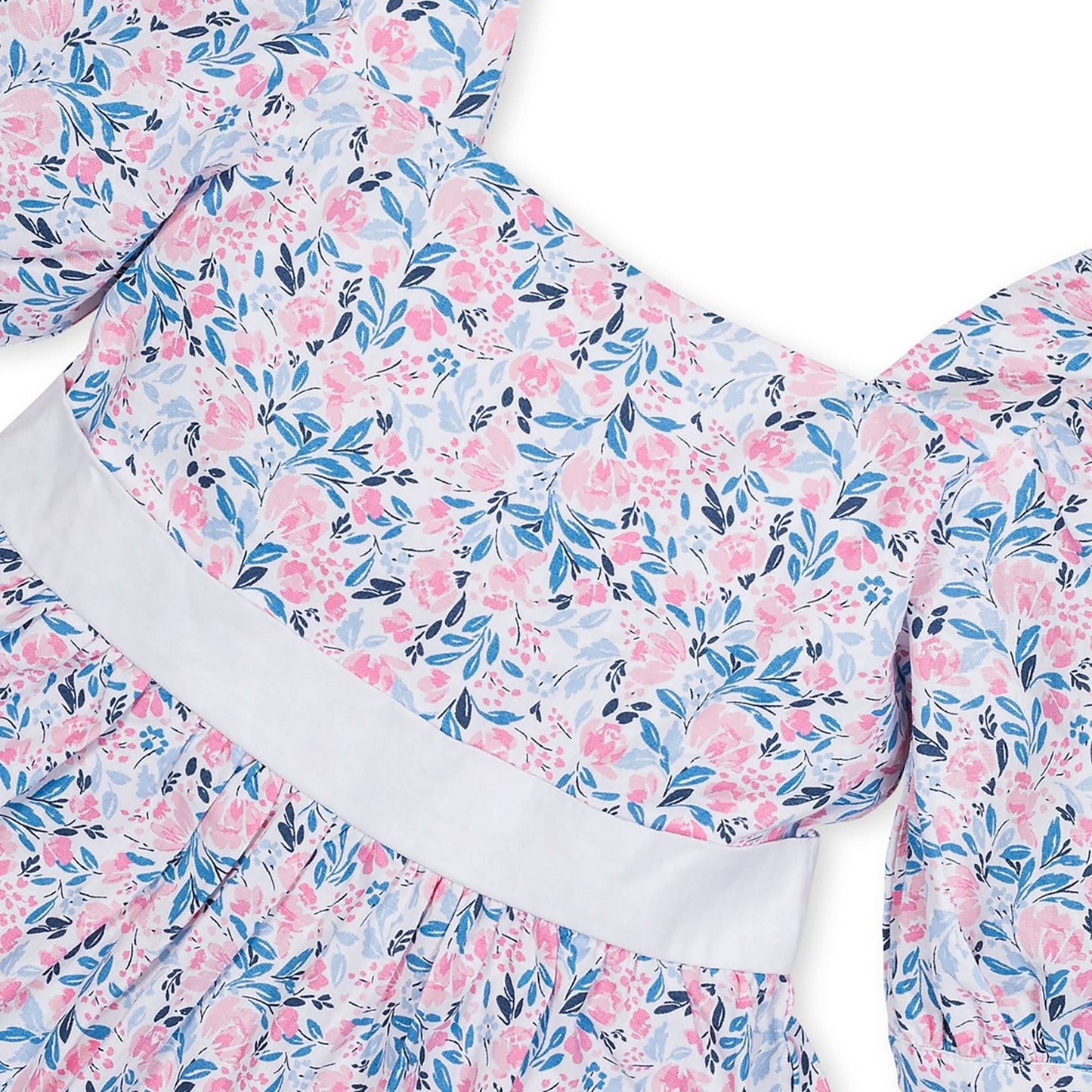 Girls Puff Sleeve Party Dress