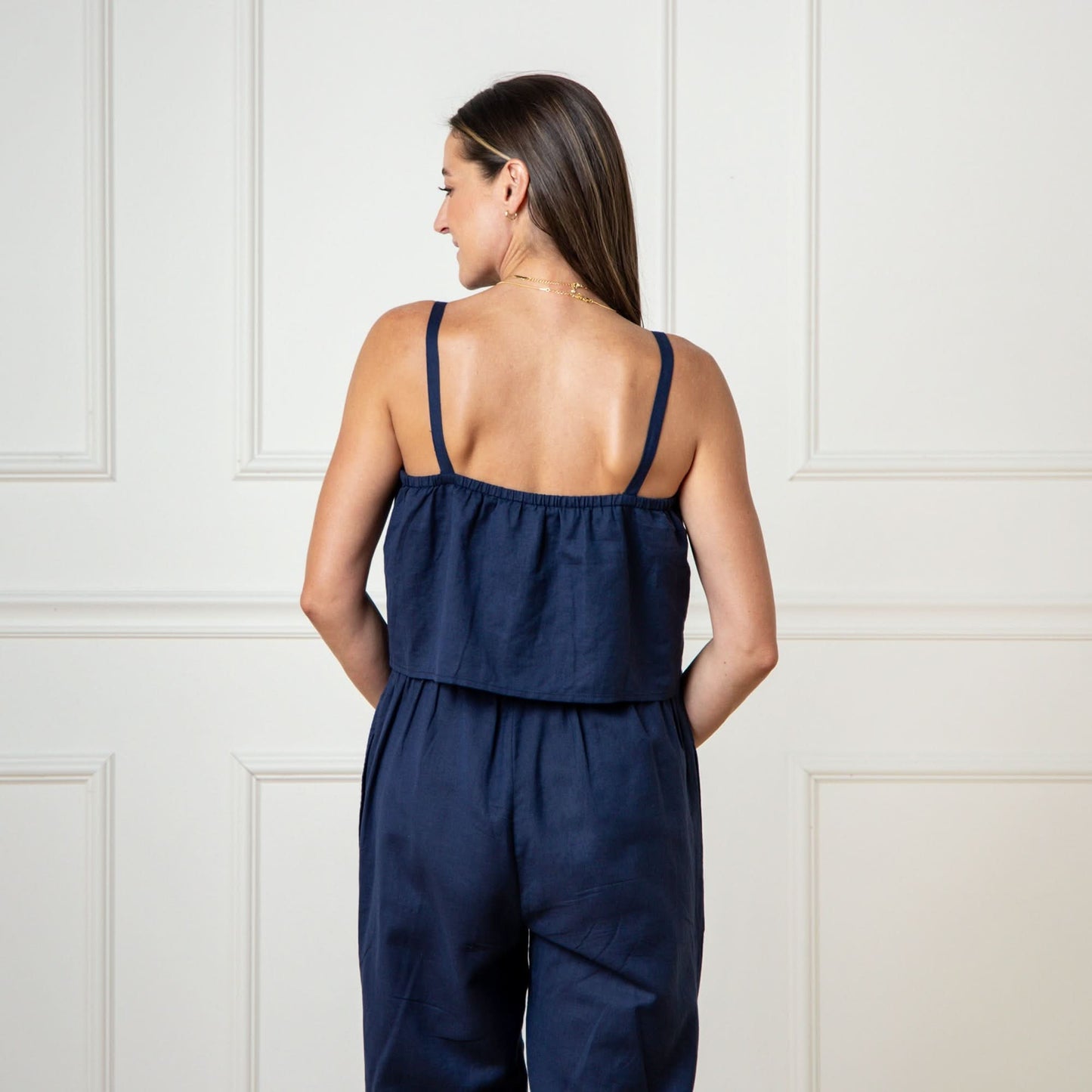 Women's Linen Jumpsuit