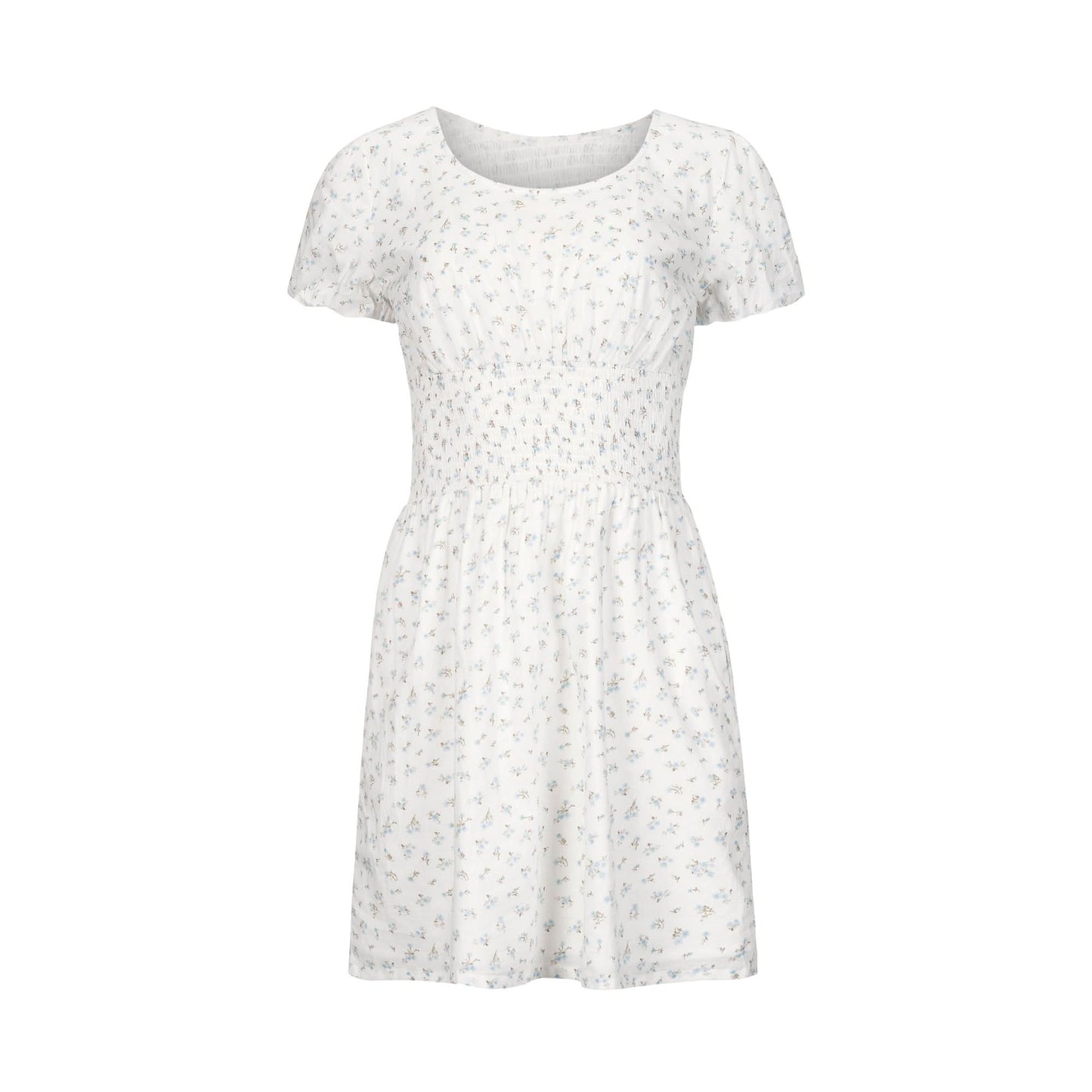 Women's Organic Smocked Waist Dress