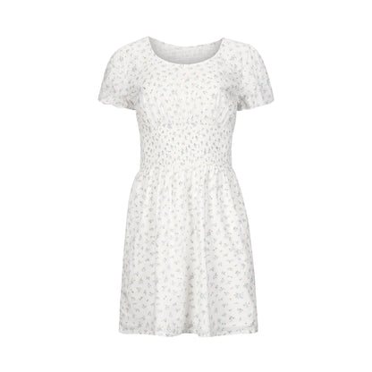 Women's Organic Smocked Waist Dress
