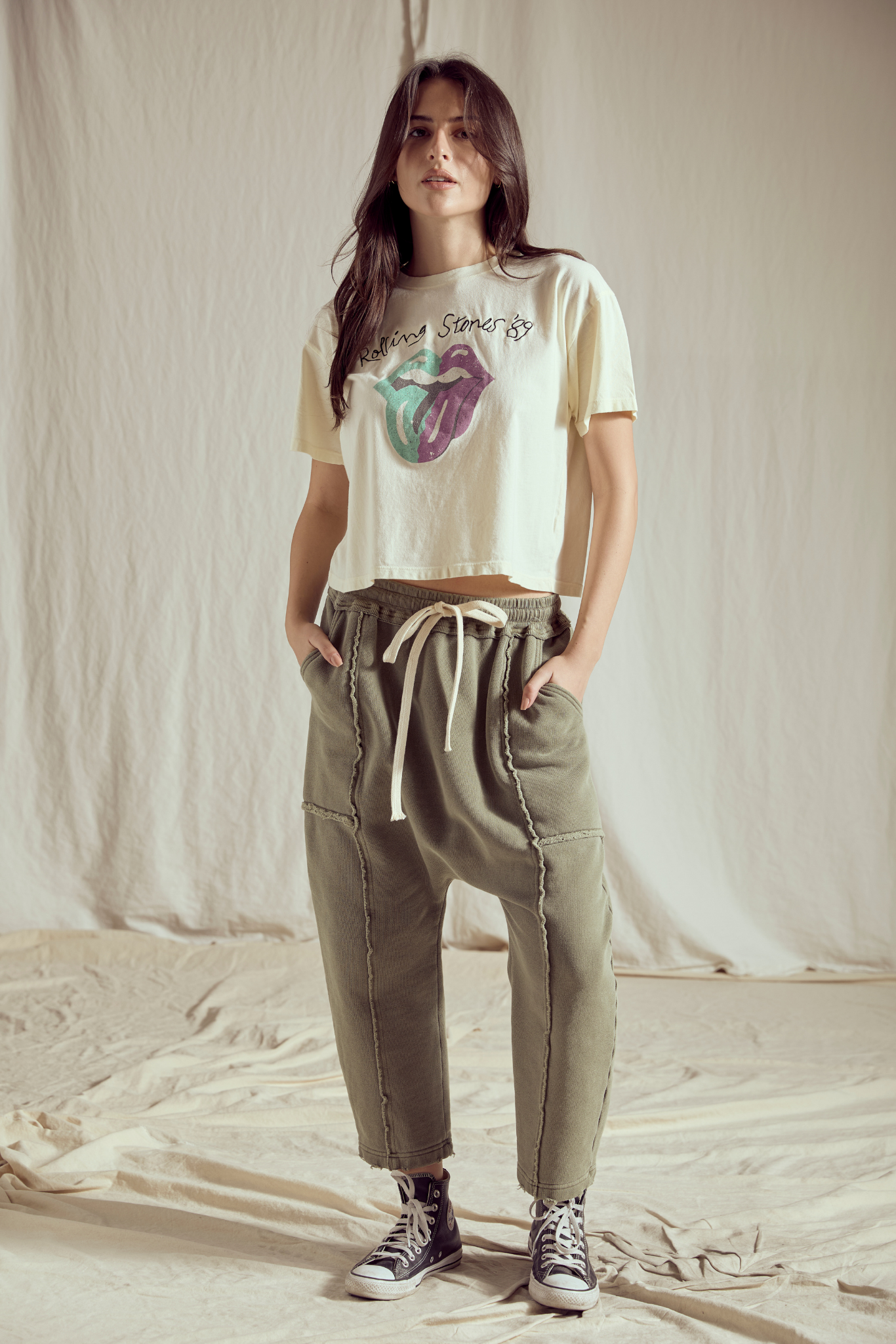 Women's Organic Rolling Stones One Hit Top
