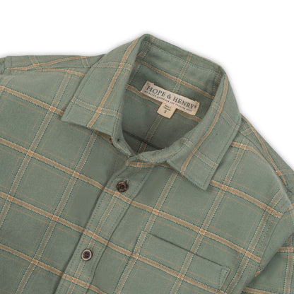Boys Organic Flannel Shirt