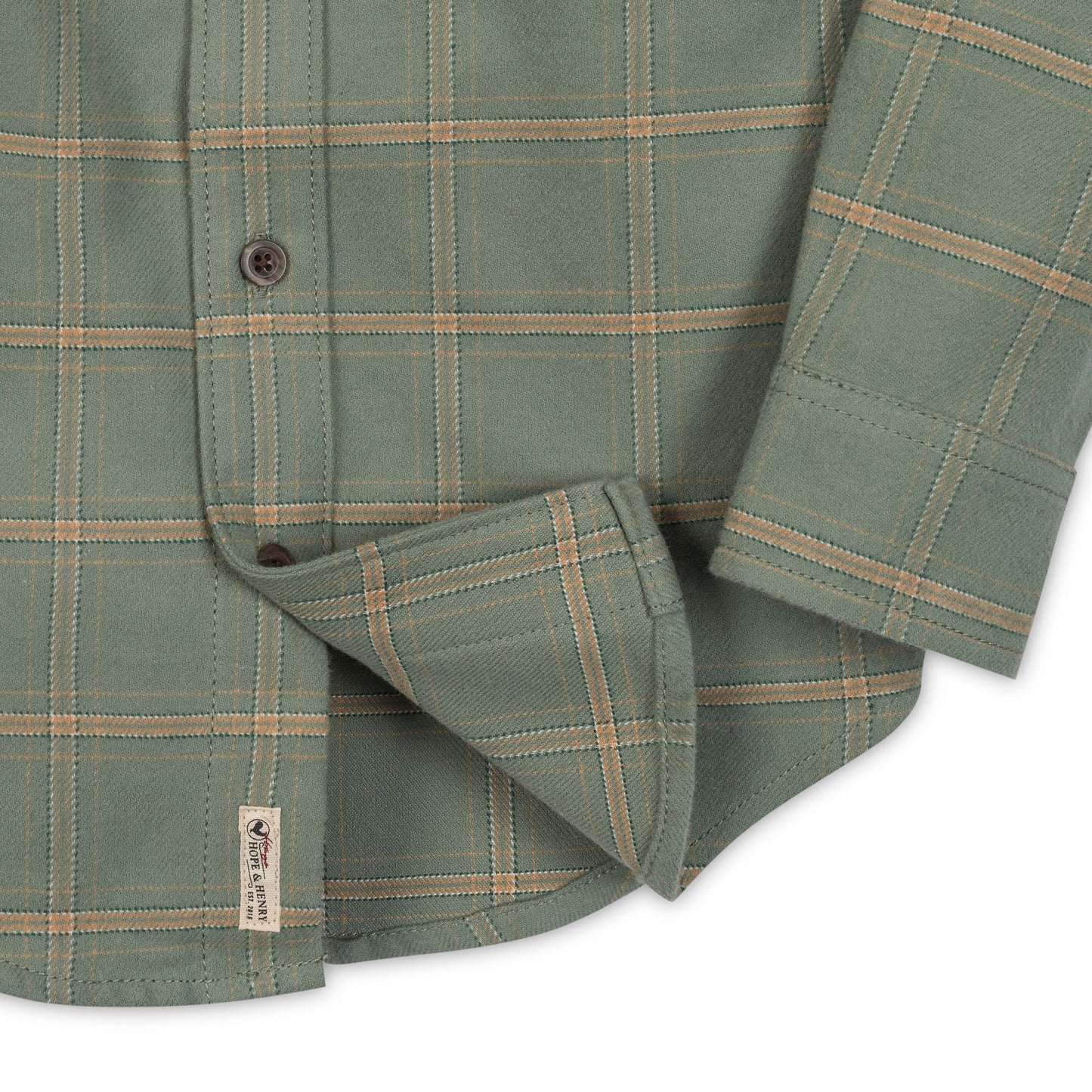 Boys Organic Flannel Shirt