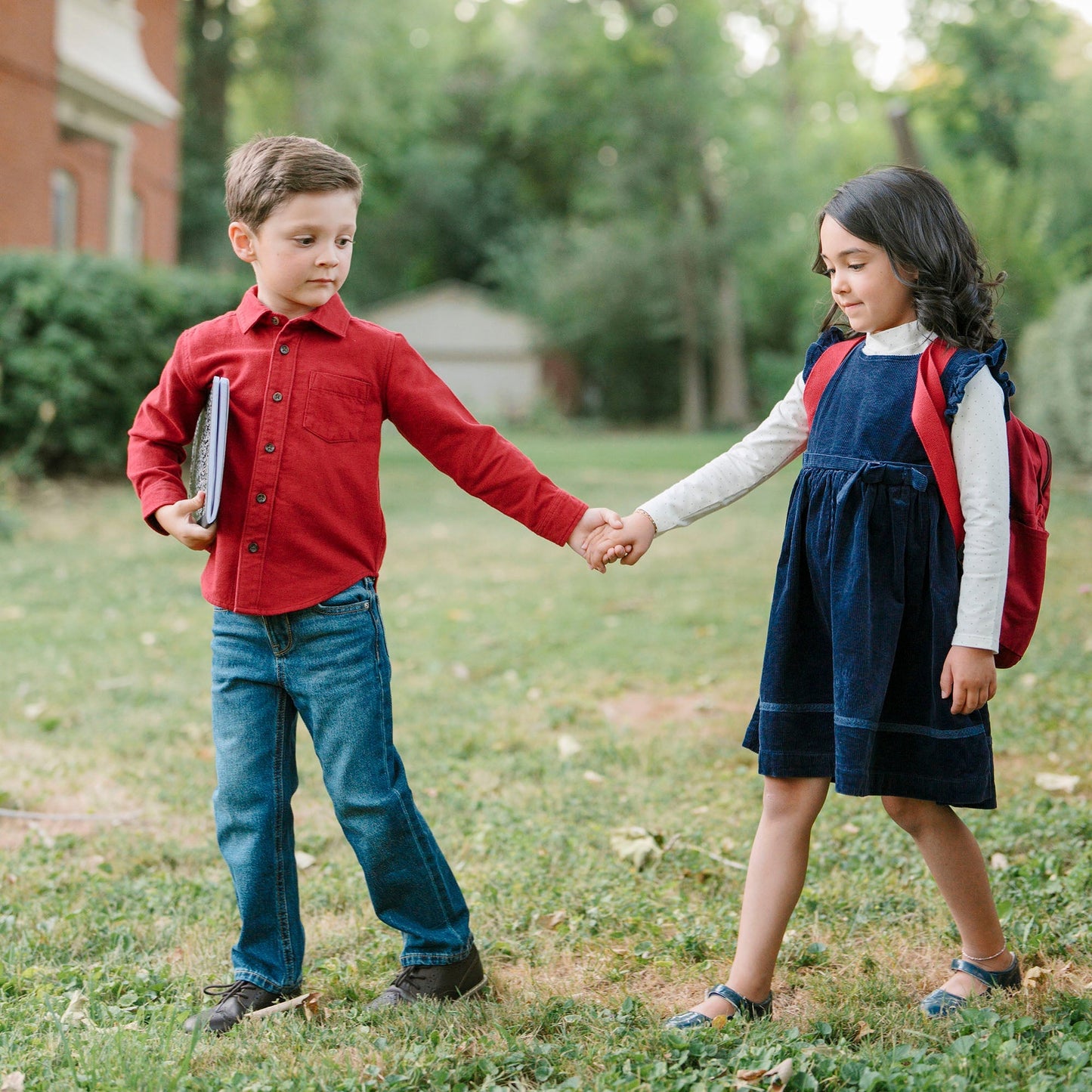 Boys Organic Flannel Shirt
